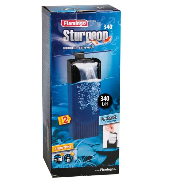 3 stegs akvariefilter