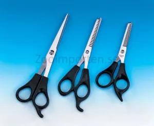 Effileringssax 14cm Svart