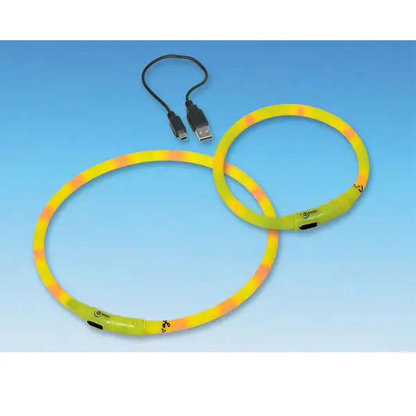 Ljusslinga USB gul