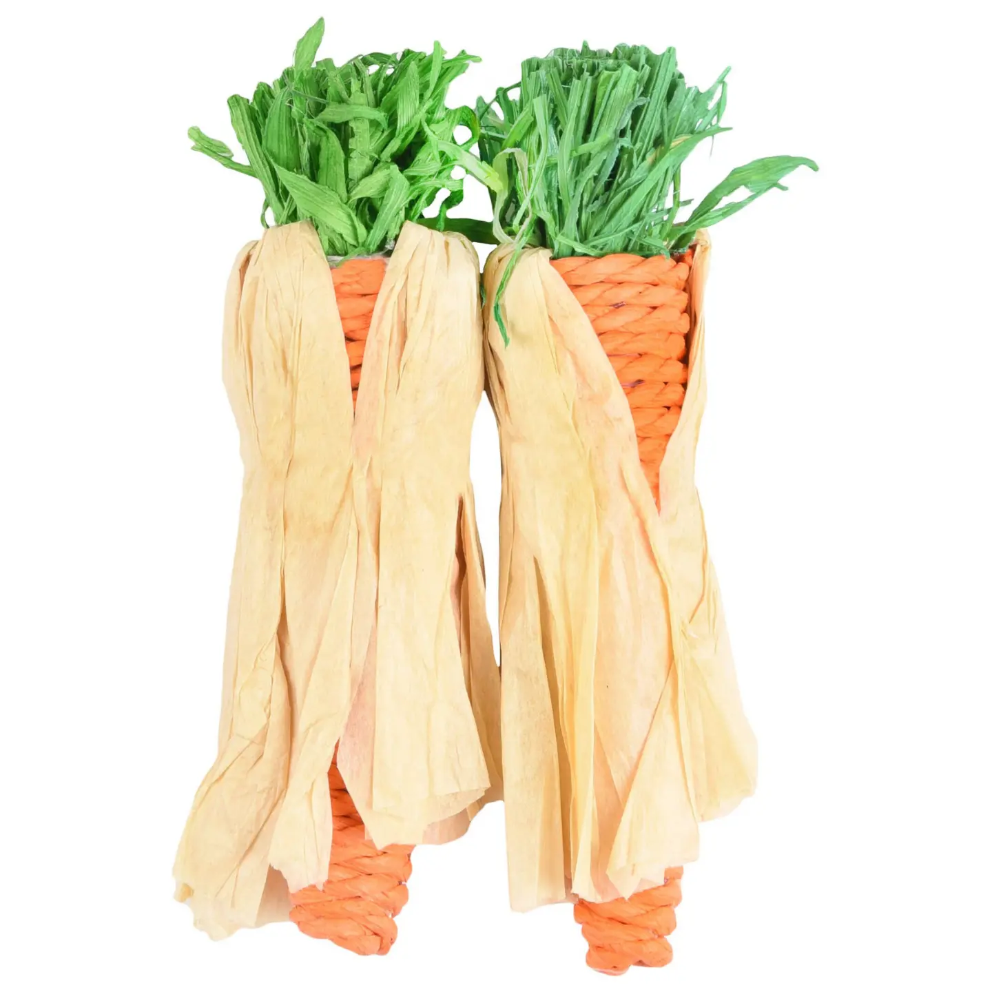 Morötter med majsblad 13 cm 2-pack