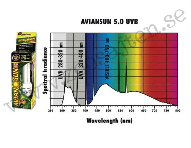 Fågellampans  uva & uvb