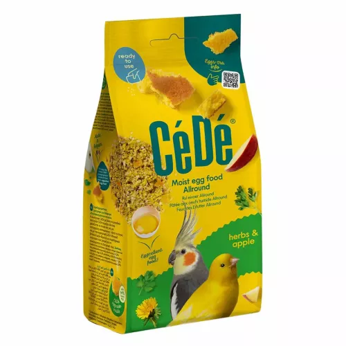 CéDé Äggfoder Fuktig Allround Örter & Äpple 200 g