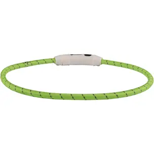 Nylon halsband med blink och reflex dia 8 mm