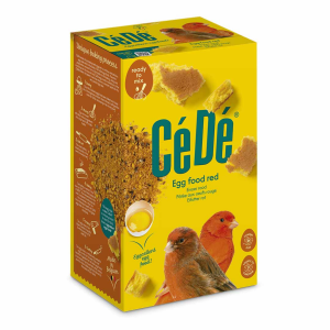 CéDé Äggfoder Kanarie Röd 1 kg