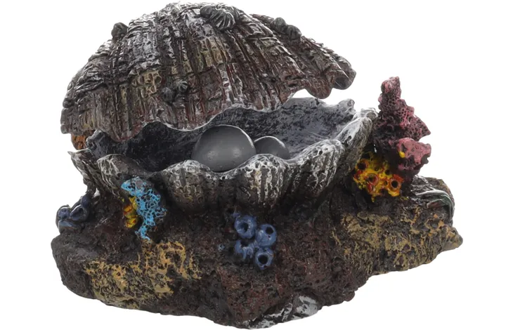 Akvariedekoration att koppla till luftpumpen för rörelse