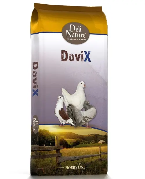 DoviX duvblandning för kortnäbbade rasduvor (1,6–20 kg)