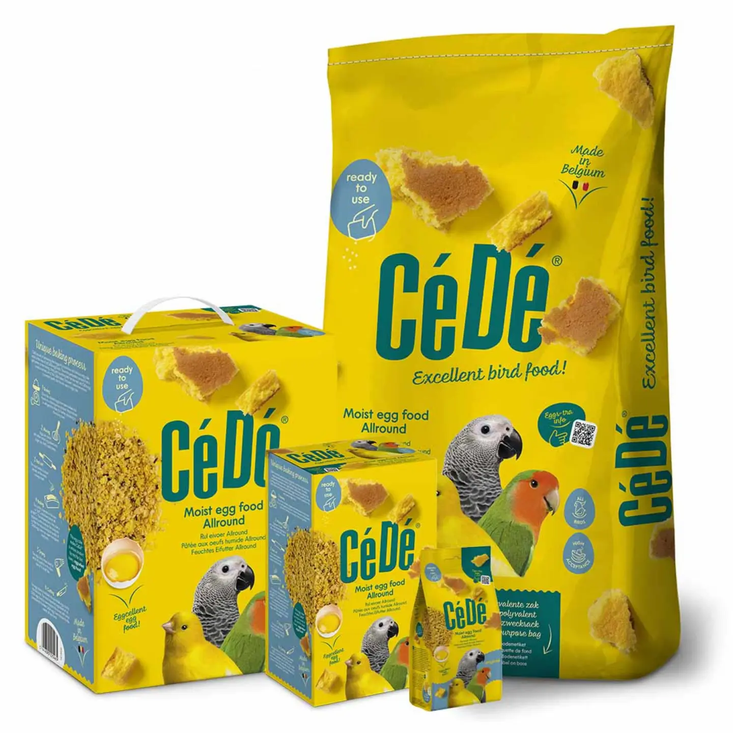 CéDé Äggfoder Fuktig Allround
