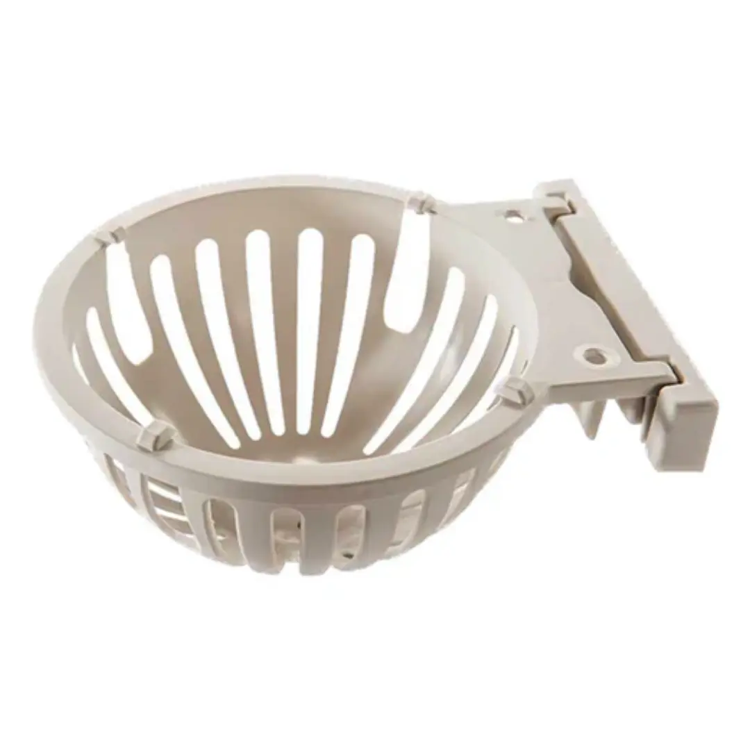 Fågelbo Plast 12 cm för Kanarie  - Dubbla Fästen