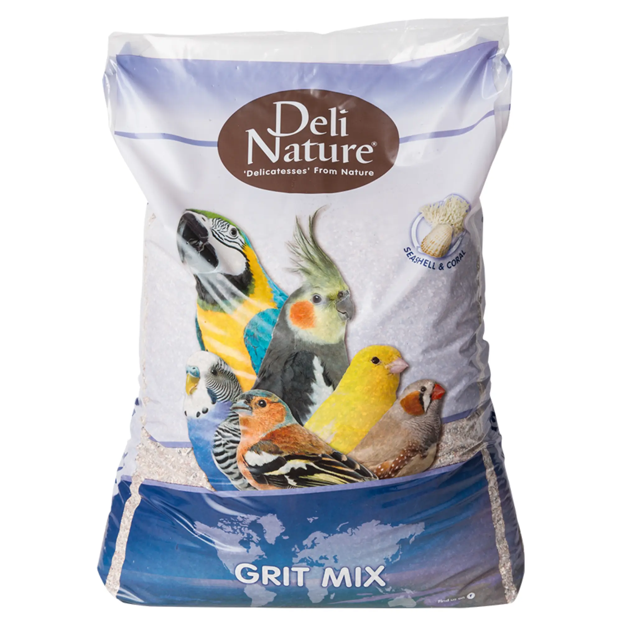 Grit till fåglar 20kg säck