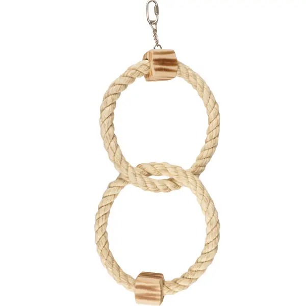 Ring med träbit