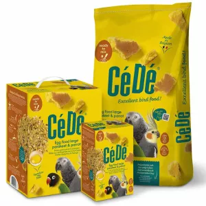 CéDé Äggfoder Parakiter och Papegojor