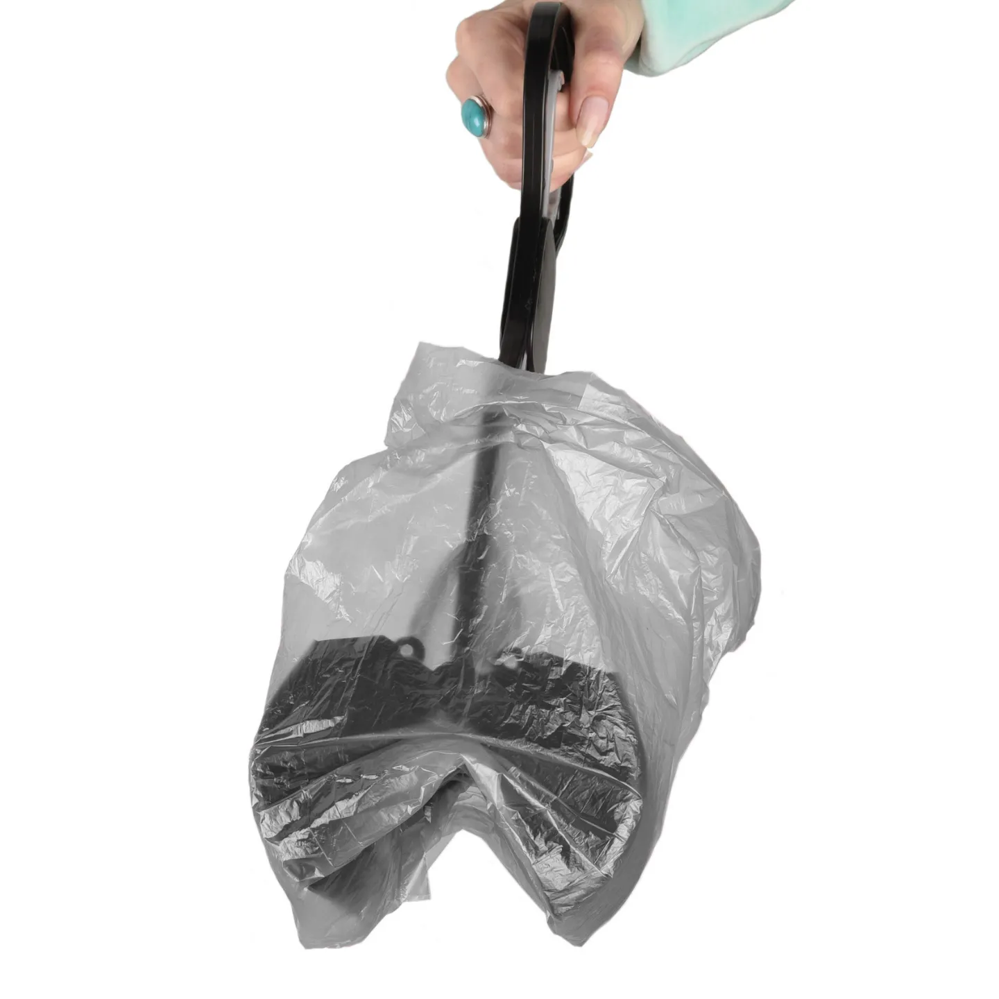 Bajsplockare med Enhandsgrepp
