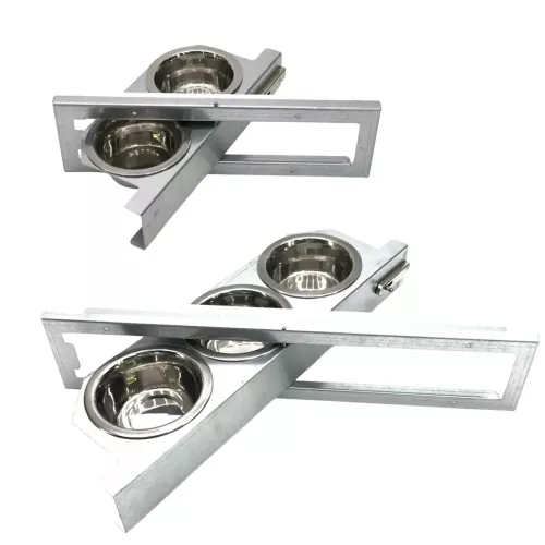 Foderkarusell 13 cm Skål – Dubbel / Trippel