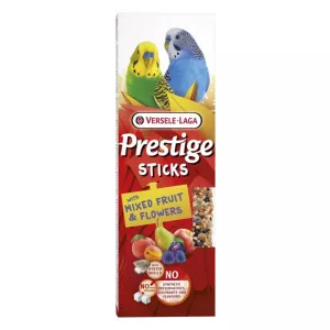 FröSticks till små parakiter med blandad frukt och blåklint