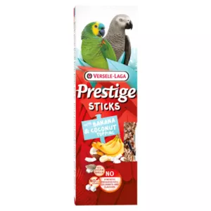 FröSticks till Papegoja med banan och kokos