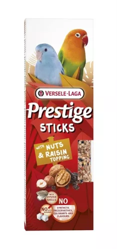 FröSticks till dvärgpapegoja  med nötter och russin