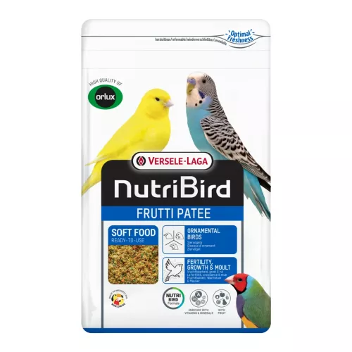 1kg frutti patee från versele laga i orlux äggfoder serien