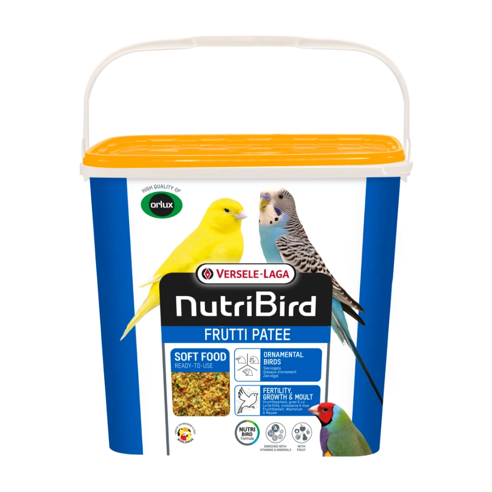 5kg storpack frutti pate till uppfödare och storkonsumenter med många fåglar