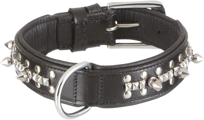 Hundhalsband med nitar