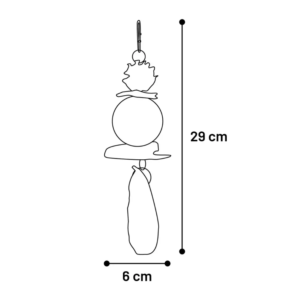 Hängleksak Bero 29 cm med kottar