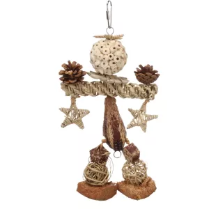 Hängleksak Kiko 33 cm med kokos och spiral