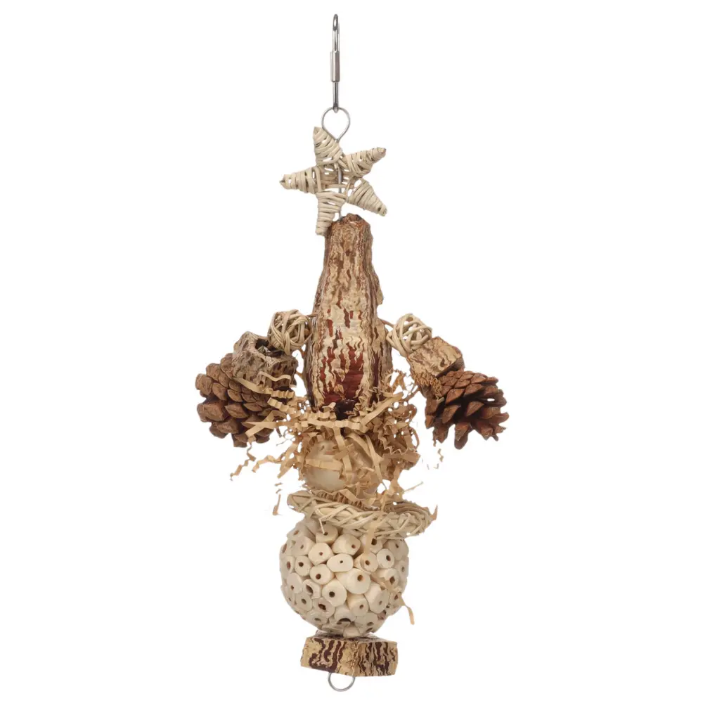 Hängleksak Habi 31 cm med stjärna, papper och rep