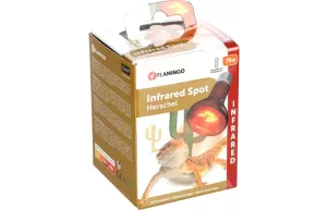 Infraröd värmelampa på 75w till papegojor och andra fåglar samt reptiler