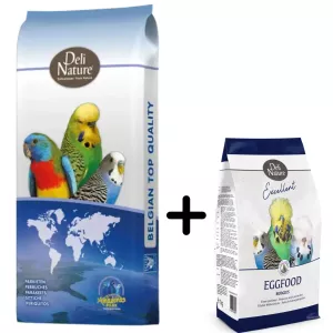 66 – Undulatblandning Super 20kg + Gratis Äggfoder