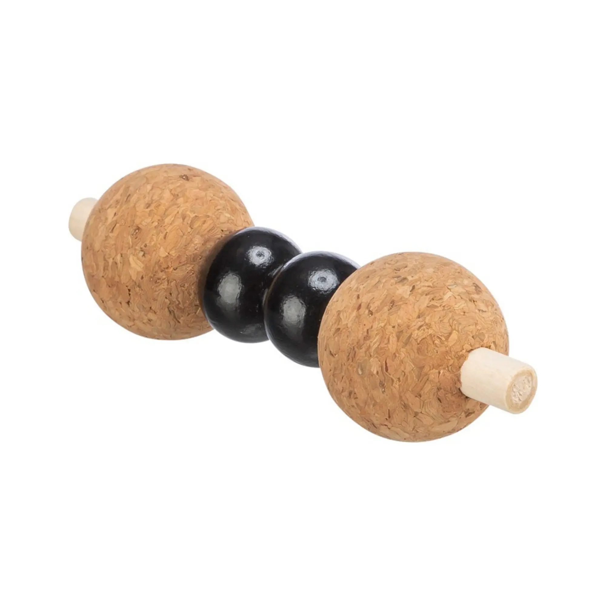 Kattleksak apport kork trä 10 cm