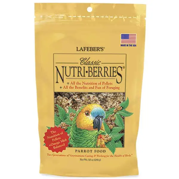 Classic Nutri-Berries papegoja