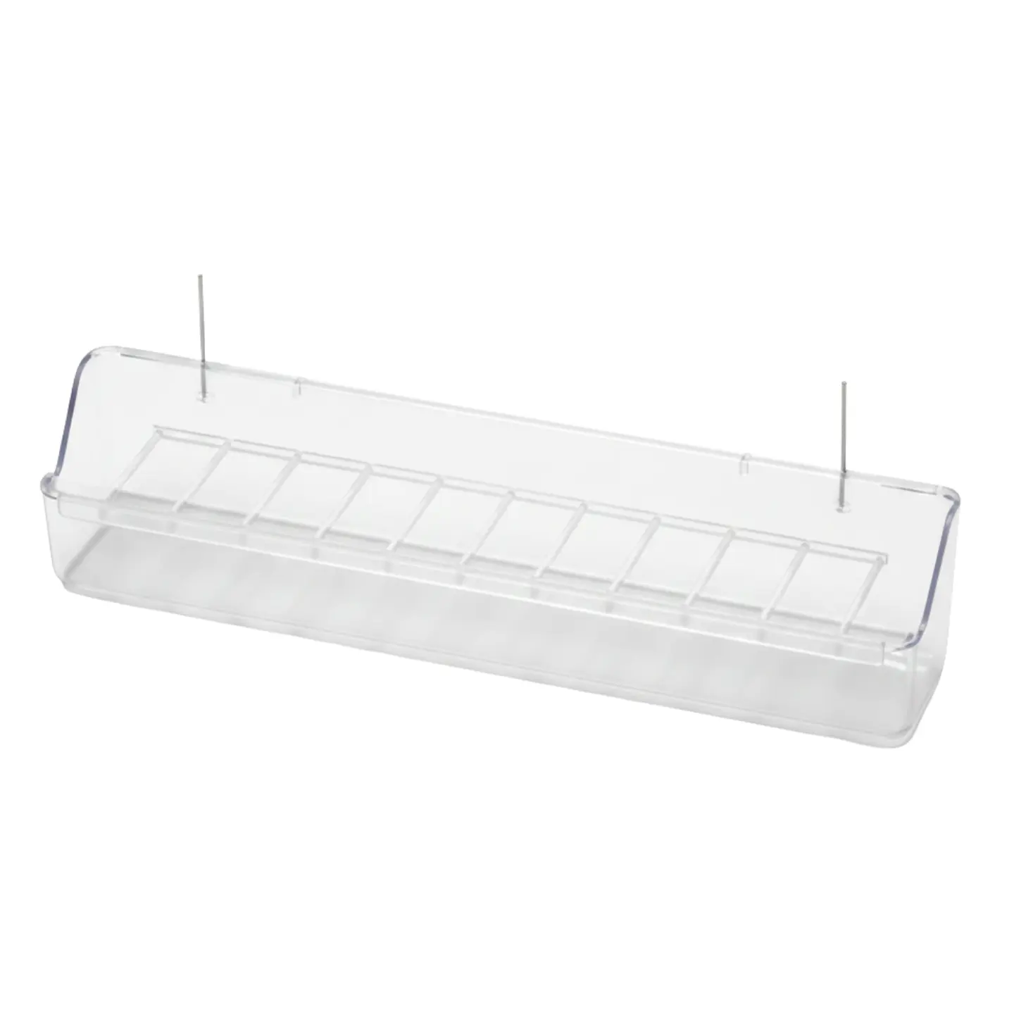Fodertråg med Kratta 30 cm – Transparent
