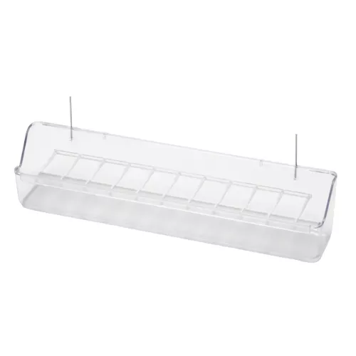 Fodertråg med Kratta 30 cm – Transparent