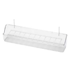 Fodertråg med Kratta 30 cm – Transparent