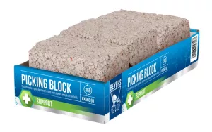 Lerblock till duvor