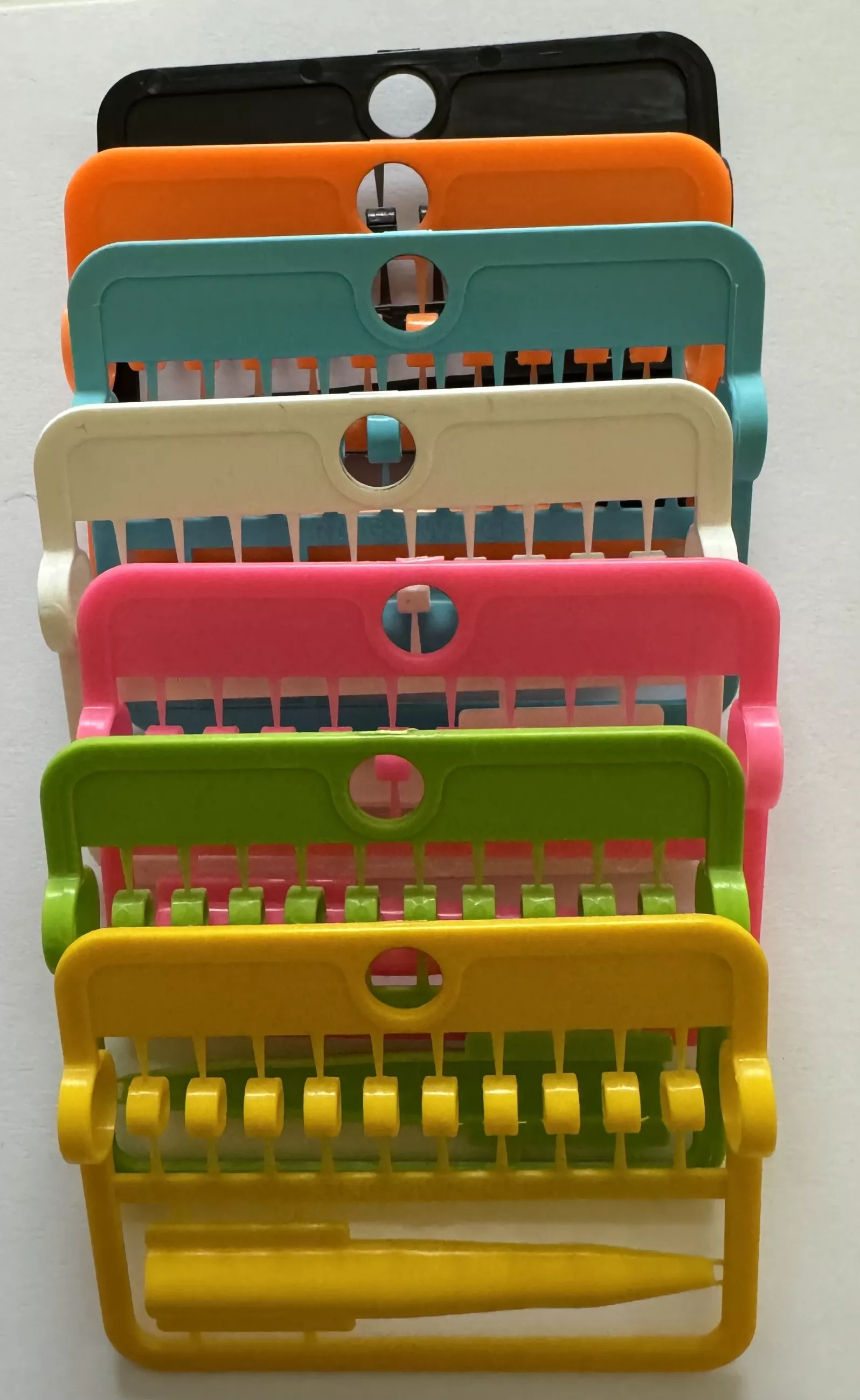 Märkringar plast 5 mm