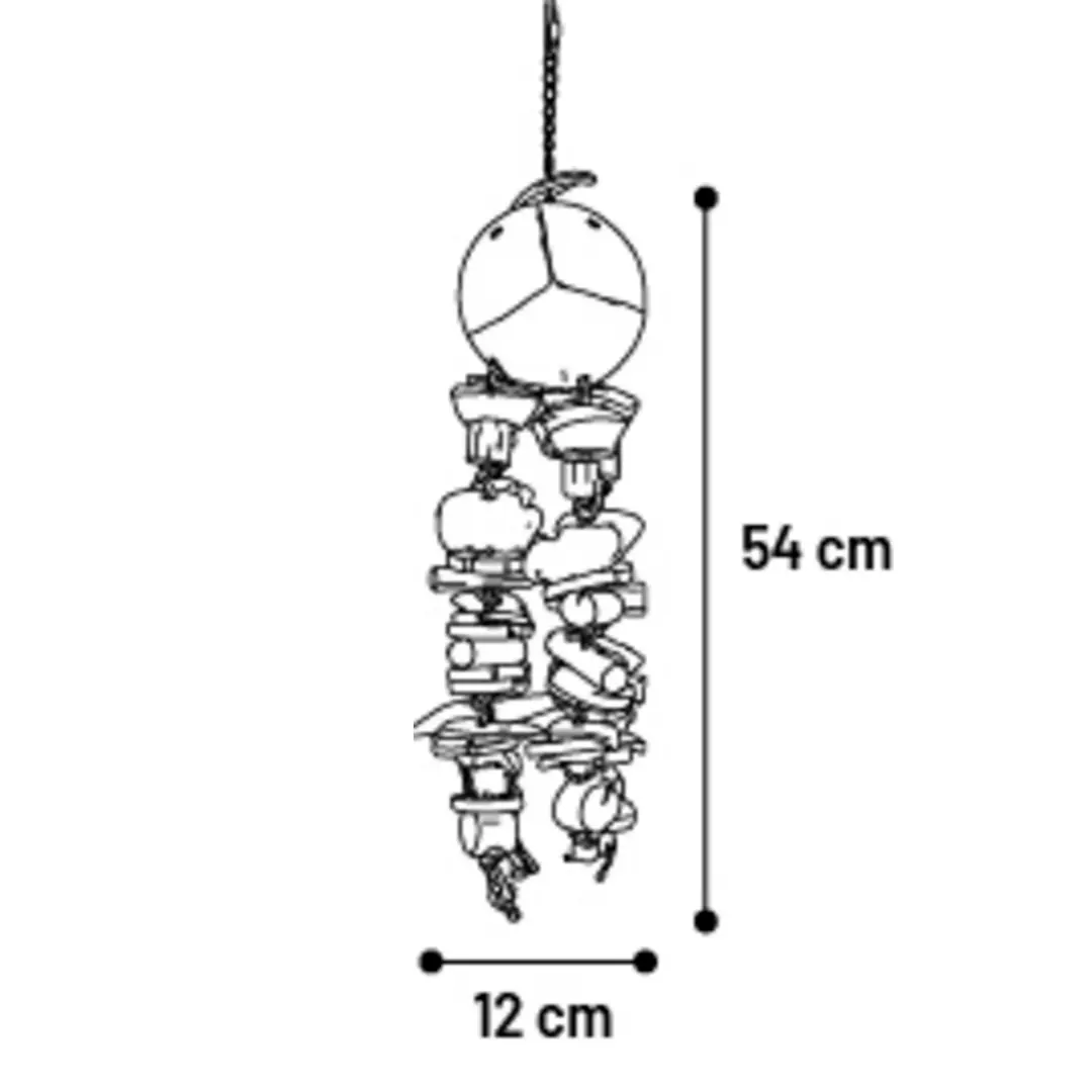 Fågelleksak Doha 54 cm