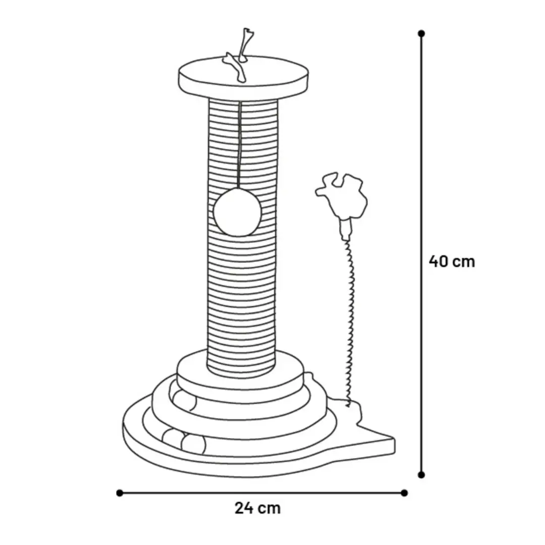 Kattklös Zack Ball Track