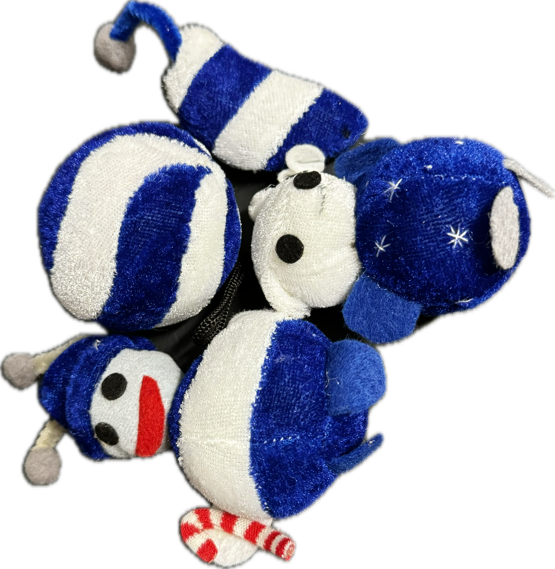 Strumpa till katt blå