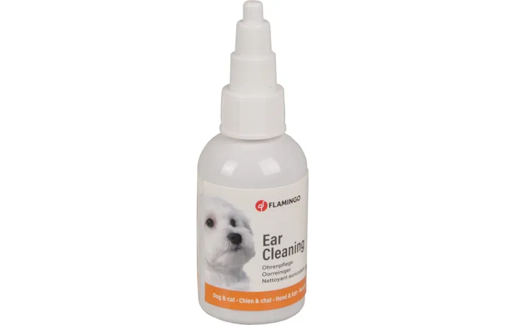 Öron rengörning till hund och katt