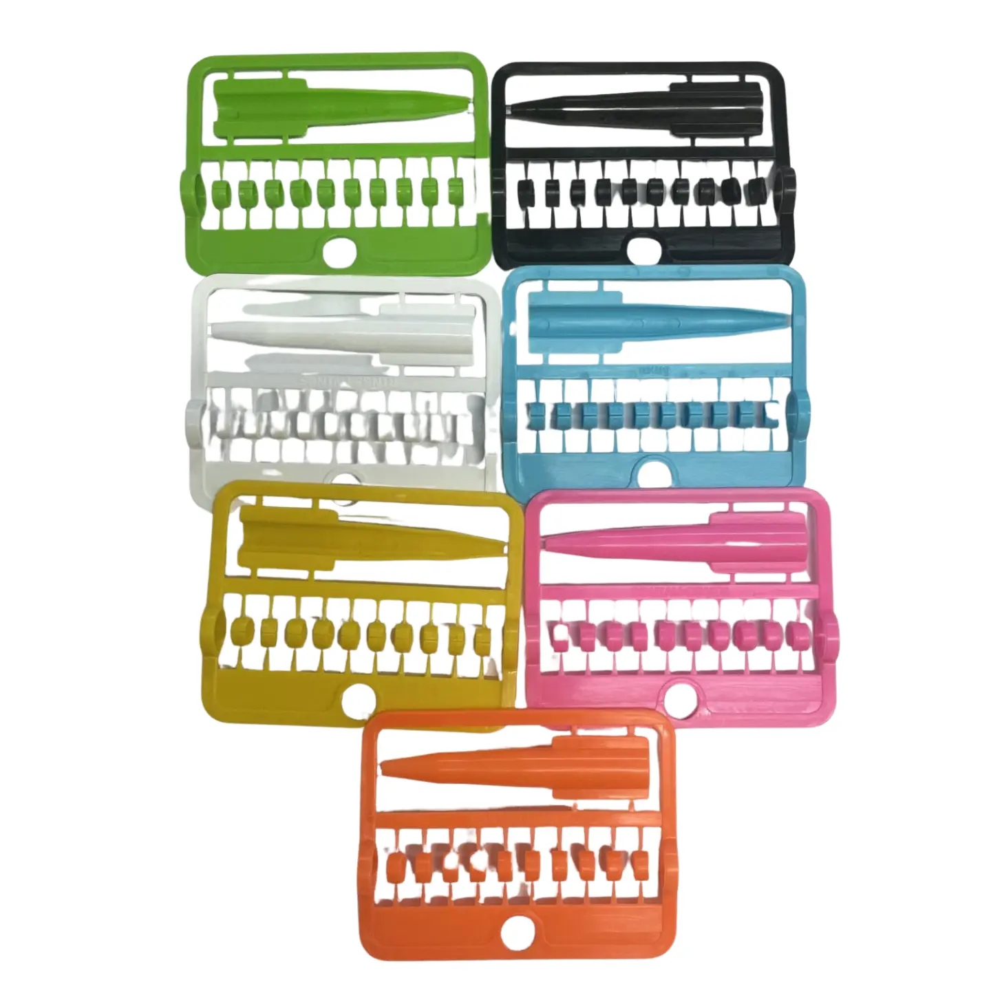 Plastringar 6 mm 10-pack