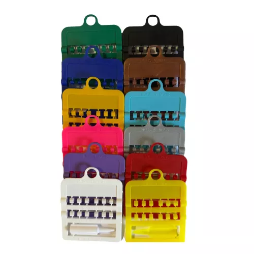 Plastringar till Kanariefågel 3 mm 12-pack