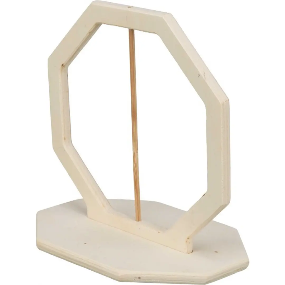 Grönsaksställ i trä för fåglar och smådjur