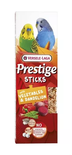 FröSticks till små parakiter med grönsaker och maskros