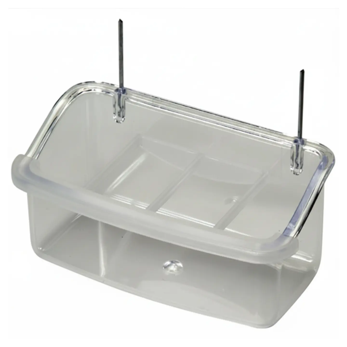 Fodertråg med Kratta 10,5 cm – Transparent