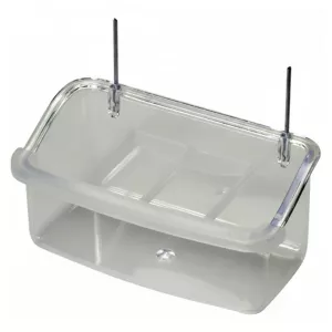 Fodertråg med Kratta 10,5 cm – Transparent