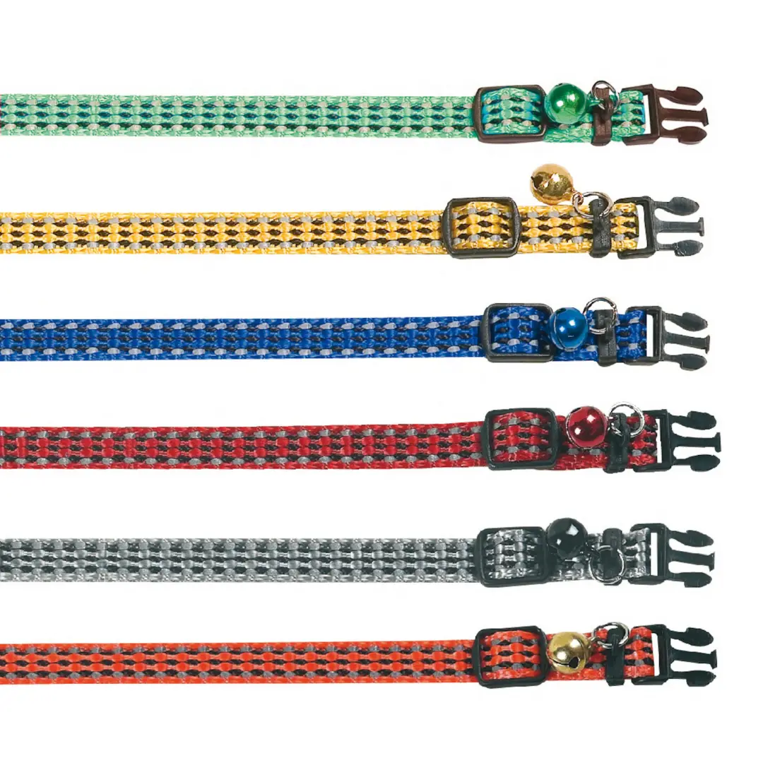 Katthalsband med reflex