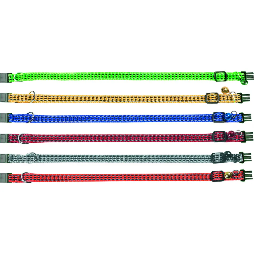 Katthalsband med reflex