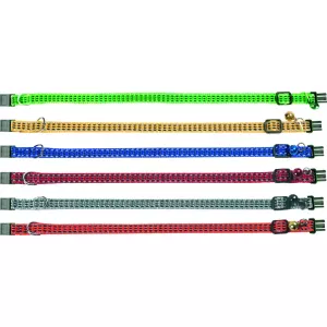 Katthalsband med reflex