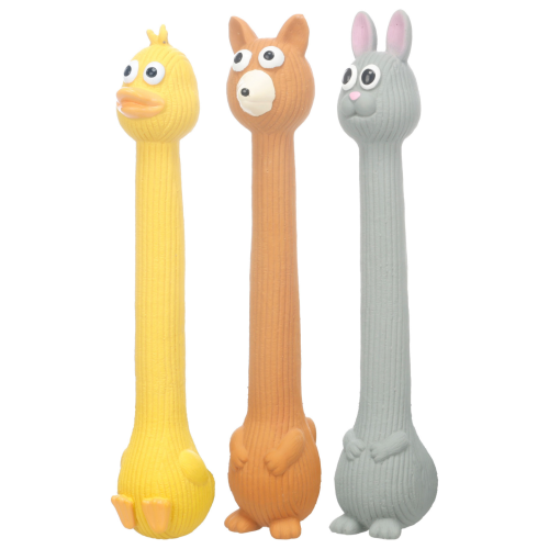Hundleksak Långhalsat Djur Latex 29 cm
