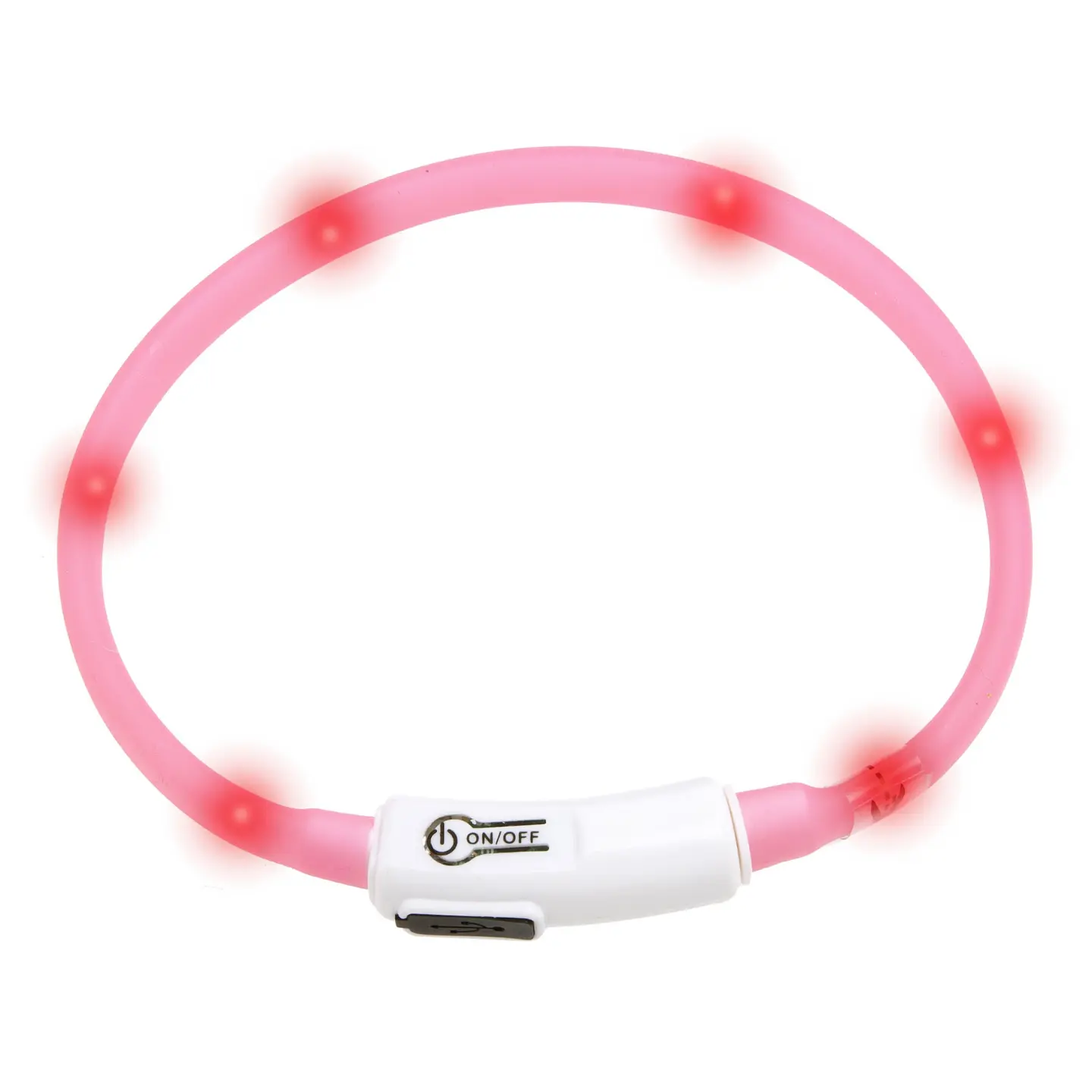 LED-Halsband till katt och mindre hund